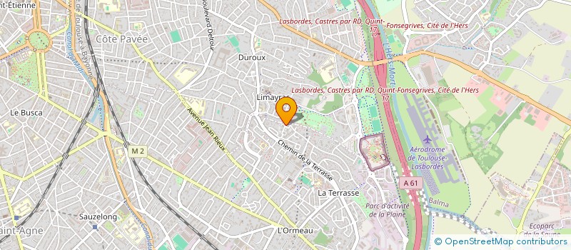 localisation de l'entreprise 842 775 660 à TOULOUSE