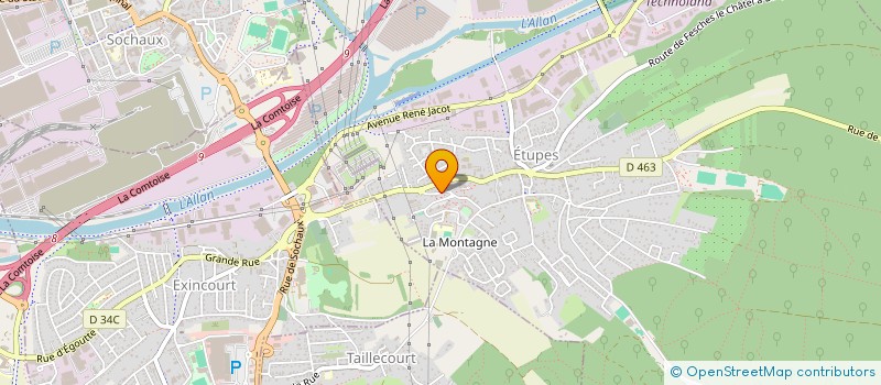 localisation de l'entreprise 842 778 144   ETUPES