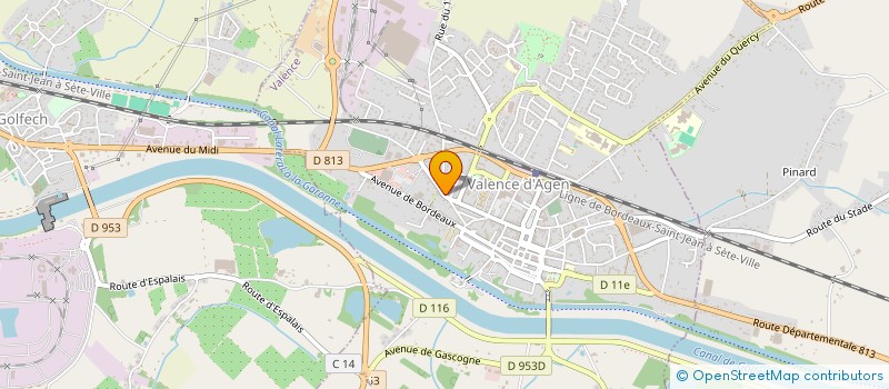 localisation de l'entreprise 842 779 100   VALENCE