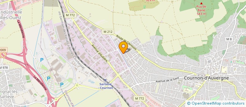 localisation de l'entreprise 842 789 703   COURNON-D'AUVERGNE