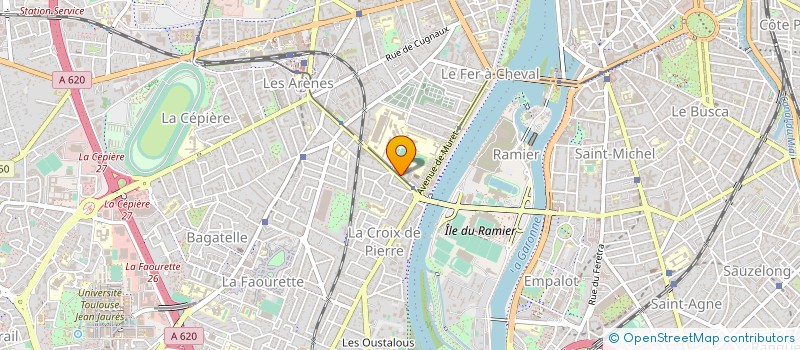 localisation de l'entreprise 842 801 870   TOULOUSE