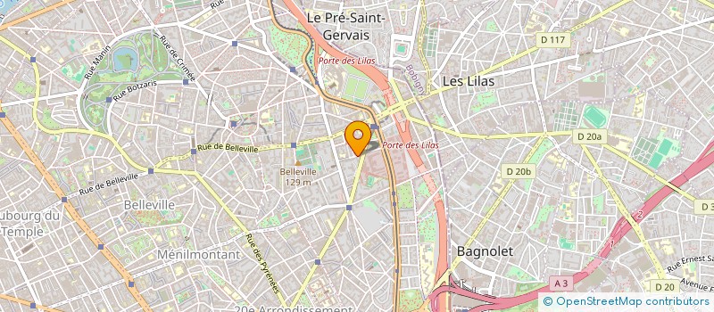 localisation de l'entreprise 842 807 612 à COURBEVOIE