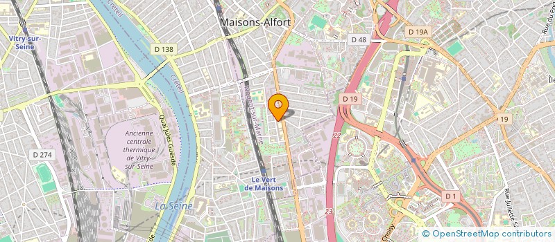 localisation de l'entreprise 842 807 760   MAISONS-ALFORT