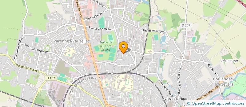 localisation de l'entreprise 842 811 135   COULANGES-LES-NEVERS