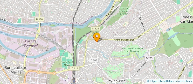 localisation de l'entreprise 842 815 136   SUCY-EN-BRIE