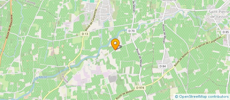 localisation de l'entreprise 842 819 997 à CAROMB