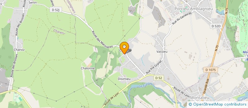 localisation de l'entreprise 842 827 917 à PORCIEU-AMBLAGNIEU