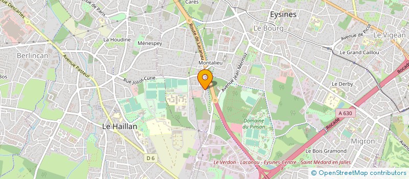 localisation de l'entreprise 842 829 202 à EYSINES