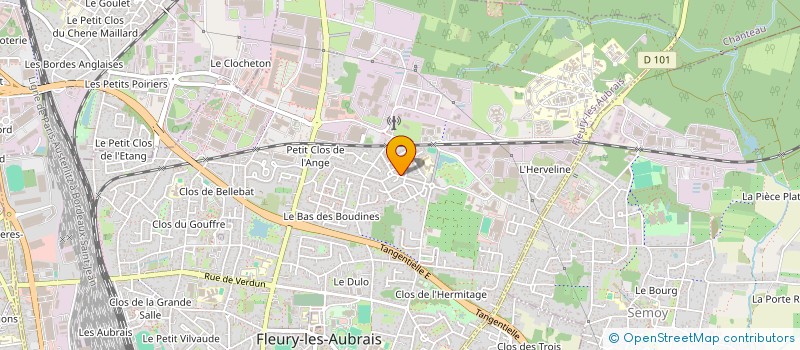 localisation de l'entreprise 842 830 101   FLEURY-LES-AUBRAIS