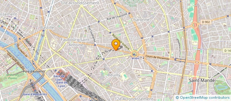 localisation de l'entreprise 842 846 776   PARIS