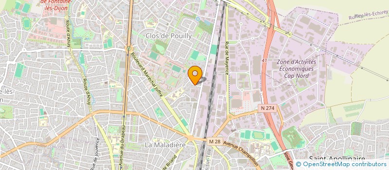 localisation de l'entreprise 842 846 859   LONGVIC