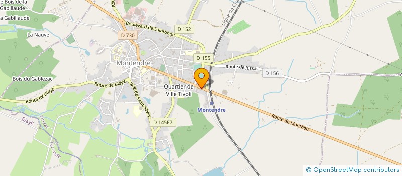 localisation de l'entreprise 842 852 394   PEUJARD