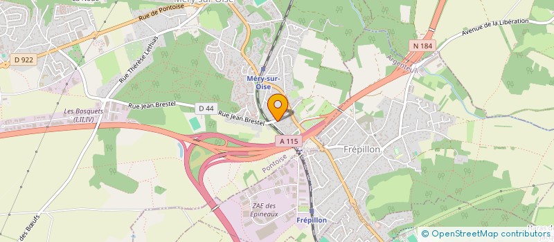 localisation de l'entreprise 842 859 019   MERY-SUR-OISE