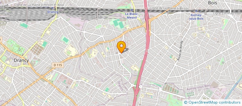 localisation de l'entreprise 842 867 566 à LE BLANC-MESNIL