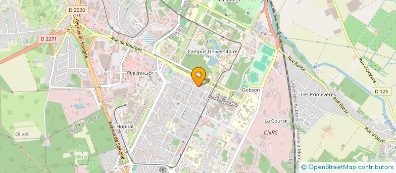 localisation de l'entreprise 842 871 311 à ORLEANS