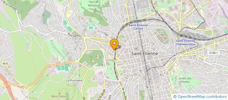 localisation de l'entreprise 842 871 691   SAINT-ETIENNE