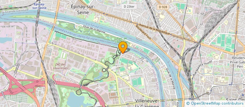 localisation de l'entreprise 842 874 505 à VILLENEUVE-LA-GARENNE
