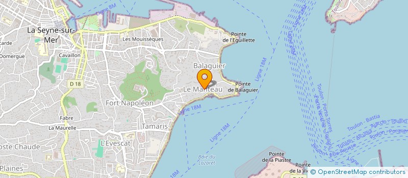 localisation de l'entreprise 842 884 686   LA SEYNE-SUR-MER