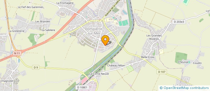 localisation de l'entreprise 842 886 673   DOMPIERRE-SUR-MER