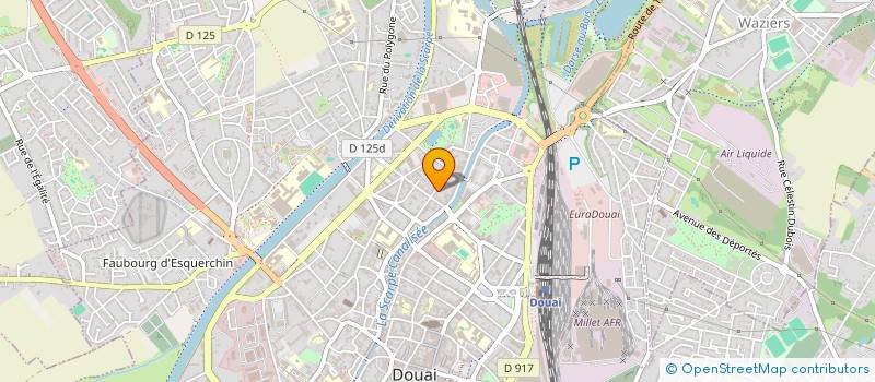 localisation de l'entreprise 842 897 530   DOUAI