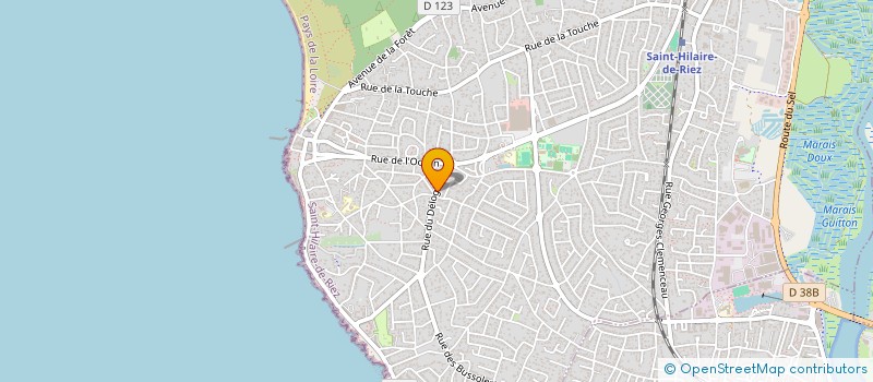 localisation de l'entreprise 842 901 597   SAINT-HILAIRE-DE-RIEZ