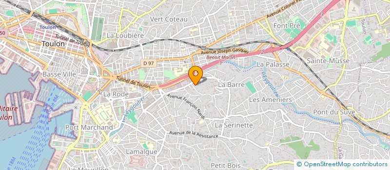 localisation de l'entreprise 842 904 070   TOULON