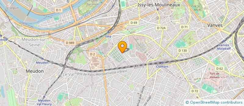 localisation de l'entreprise 842 907 768  à ISSY-LES-MOULINEAUX