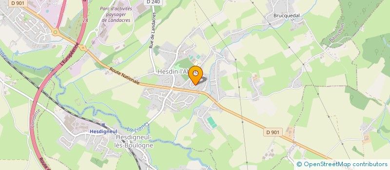 localisation de l'entreprise 842 916 181   HESDIN-L'ABBE