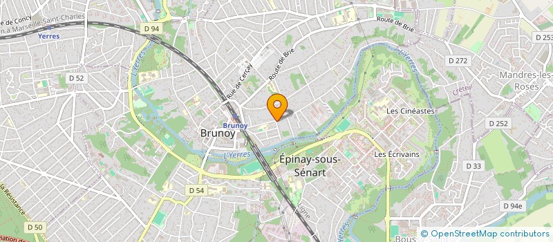 localisation de l'entreprise 842 918 344 à BRUNOY