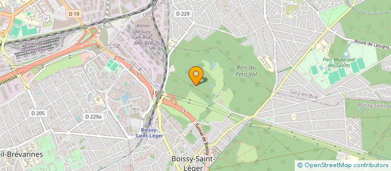 localisation de l'entreprise 842 918 575  à BOISSY-SAINT-LEGER