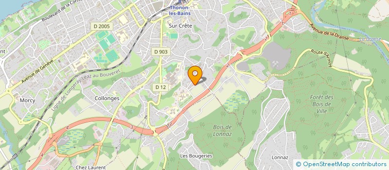 localisation de l'entreprise 842 921 066   THONON-LES-BAINS