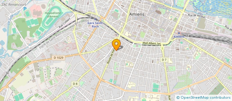 localisation de l'entreprise 842 927 840   AMIENS