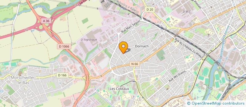 localisation de l'entreprise 842 945 271 à MULHOUSE