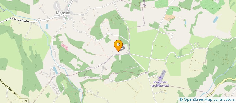 localisation de l'entreprise 842 958 159 à MONSAC