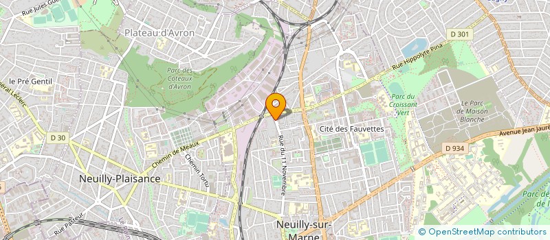 localisation de l'entreprise 842 980 807 à NEUILLY SUR MARNE