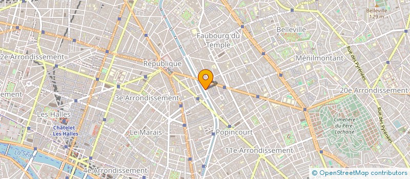 localisation de l'entreprise 842 996 605   PARIS