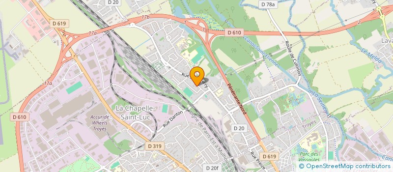 localisation de l'entreprise 842 997 223 à CLAMART