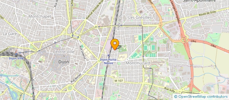 localisation de l'entreprise 842 998 882 à DIJON