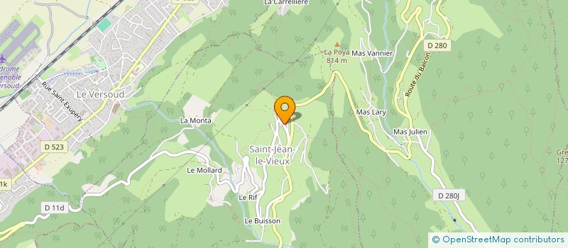 localisation de l'entreprise 843 001 363   SAINT-JEAN-LE-VIEUX