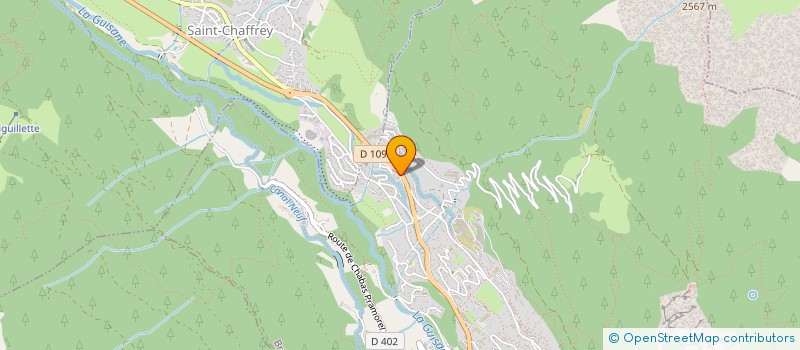 localisation de l'entreprise 843 002 874   BRIANCON