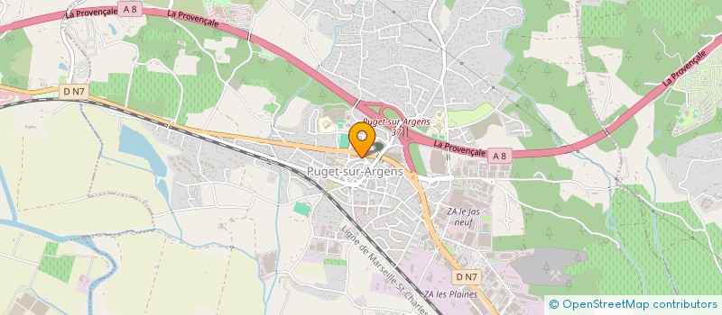 localisation de l'entreprise 843 003 823   PUGET-SUR-ARGENS