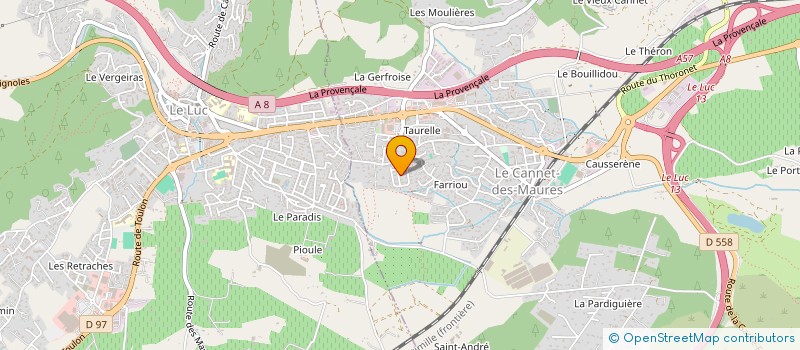 localisation de l'entreprise 843 004 979   REGUSSE