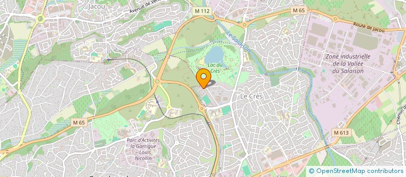 localisation de l'entreprise 843 005 125   LE CRES