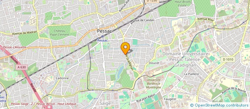 localisation de l'entreprise 843 019 142   BORDEAUX