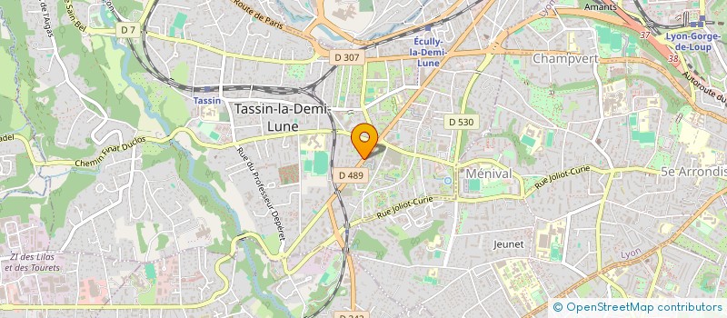 localisation de l'entreprise 843 019 282 à TASSIN-LA-DEMI-LUNE