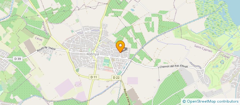 localisation de l'entreprise 843 022 948   ALENYA