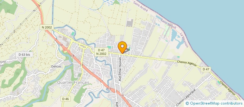 localisation de l'entreprise 843 034 836  à SAINT-ANDRE