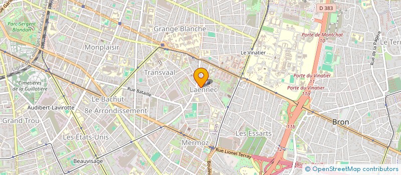 localisation de l'entreprise 843 035 270   LYON