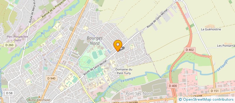 localisation de l'entreprise 843 037 185 à BOURGES