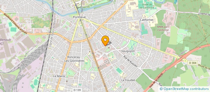 localisation de l'entreprise 843 054 446   LE MANS